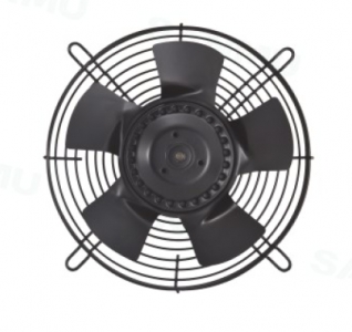 Осевой вентилятор с защитной решеткой Ровен YWF(K)4E-400-B-Z (Axial fans) нагнетание