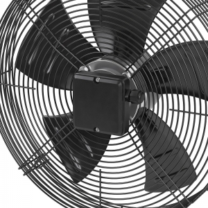 Осевой вентилятор с защитной решеткой Ровен YWF(K)4E-400-B-Z (Axial fans) нагнетание