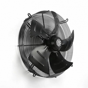 Осевой вентилятор с защитной решеткой Ровен YWF(K)4D-450-B-Z (Axial fans) нагнетание